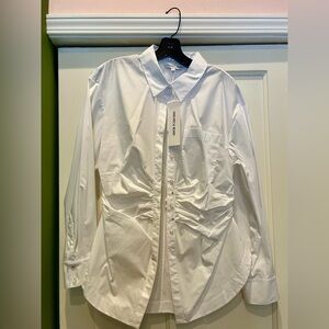 Veronica Beard Classic White Top